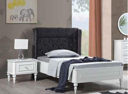 Youth bed single beds Chesterfield bedroom furniture upholstered